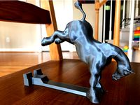 Horse phone stand no support by icefox1983