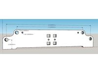 Anet A8 Y Front Frame Original Size by BerHerJohLin