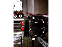 500mw Laser mount for Hypercube X Carriage by Briang91
