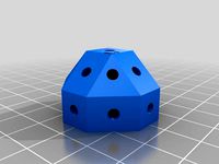 Figura para realizar estructuras con pinchos de madera de 3mm de diámetro by mmoresc