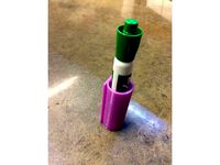 Single Pen Holder (3M Command Strip) by OCSD3D