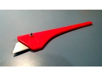 X-acto knife copy from a utility knife's blade by Mati_DIY