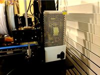 Anet A6 PSU Cover (Recycled Switch and Plug) by amberkalvin