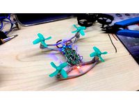 Tiny Whoop Shuriken frame (F36 - H36 - E010) v3.0 by ciccio92