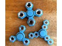What-the-Hex (pick-a-weight) Fidget Spinner by Lucina