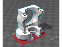 UP! Plus E3D Mount by K_Hughesy