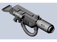 Meltagun Warhammer 40k 40,000 by AphelieCreations