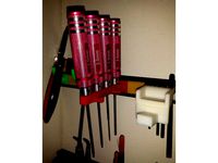 Ultimate Modular 3D Printer Tool Holder Rack - More modules by juholga