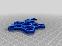 half inch hex nut fidget spinner by akashkumar