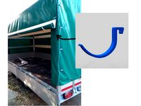 Trailer Anhänger Planenrollo Planenhalterung Planenhaken by BNI