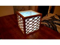 Kumiko Shoji style Nightstand Lamp by Tantalus
