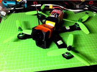 Camera support runcam 2 on Lantian LTX-HEX4-215 V1.1 by toritor