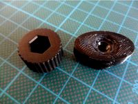 Tornillo ventosa gopro / Gopro suction cap knob by BricoTechs
