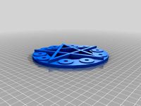 Pentagram Vape Stand for evaporator heads by Kire1974