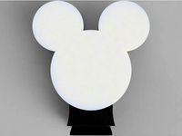 Mickey night light by BastR