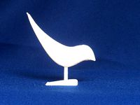 Jean Gordon's Carving: Bird on stick by mgg942