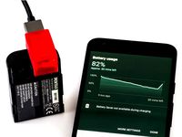 Camera Battery Phone Charger by walter