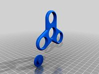 Plain fidget spinner by B33m3rbot