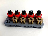 Loading Block for 5 Round Speed Loader. (.38/.357) by sthone