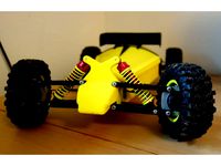 Cheap and quick RC car, easy to print by nullandvoid