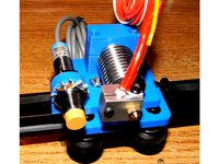 E3D Mount with Inductive Sensor for Openbuilds Gantry Plate. by TacklessWookie