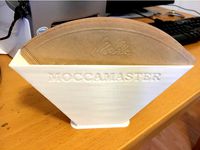 Coffee filterholder with Moccamaster logo by Dampa