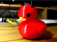 Devil rubber duck by discostu