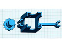 Tronxy X3 X-belt tensioner combined with Z-axis limit switch by lonedog