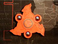 Cardinal Fidget Spinner - Wingnut2k #2 by wingnut2k