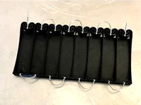 EZ 18650 Charging Trays with Printed Spring by fiveangle