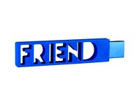 FRIEND - Personalised USB case by Emese
