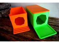 Small Rodent (Rat, Hamster, Mouse, Gerbil, Chipmunk) House by GlynD