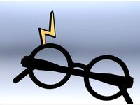 Harry Potter folding glasses by Makerlabarautomation
