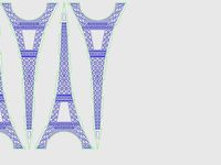 Eiffel tower paper lasercut, inkscape version by zBis
