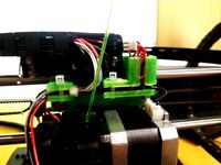 Wire/filament guide. wanhao I3 by ChaserDK