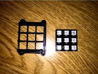 3x3 Matrix LED Matrix grid for diffuser by platinumfusiontechnology