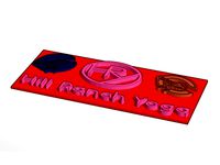 Hill Ranch Yoga Plate--with school C by Jroemisch