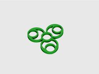 Alien Fidget Spinner by serspencer