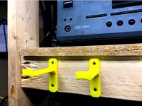 Simple wall mount utility hook by sb43201