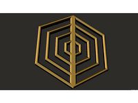 Geometric Coaster by Tyrdle