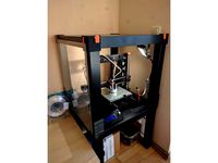 Ikea Lack Printer Enclosure - magnetless remix by mrcerf