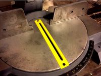 Throat Plate for Delta 34-080 Miter Saw by bpopp