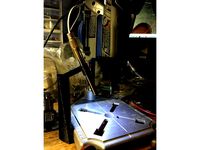 Dremel Drill Press 12mm Microscope Mount by coddingtonbear