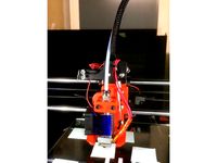 Monoprice Maker Select V2 (Wanhao i3) - e3d clone bowden mount by uwe999
