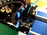 Anet A6 Nozzle-Fan Frame by pasque91