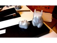 Woman Torso Wedding Ring Holder V1 by Sprayed