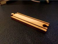 Brio rail, 16 cm by Lapkritis