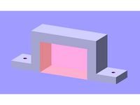 Adjustable Rectangular Mount by raster