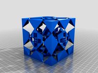 3D Cubic fractal  by ceddyboii