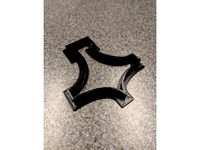 Mjolnir Cookie Cutter by dancingpianofairy